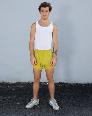 Lime Bamboo Pune shorts