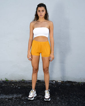 Mustard Bamboo Pune shorts