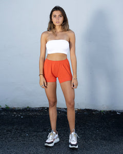 Orange Bamboo Pune shorts