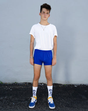 Royal Blue Bamboo Pune shorts